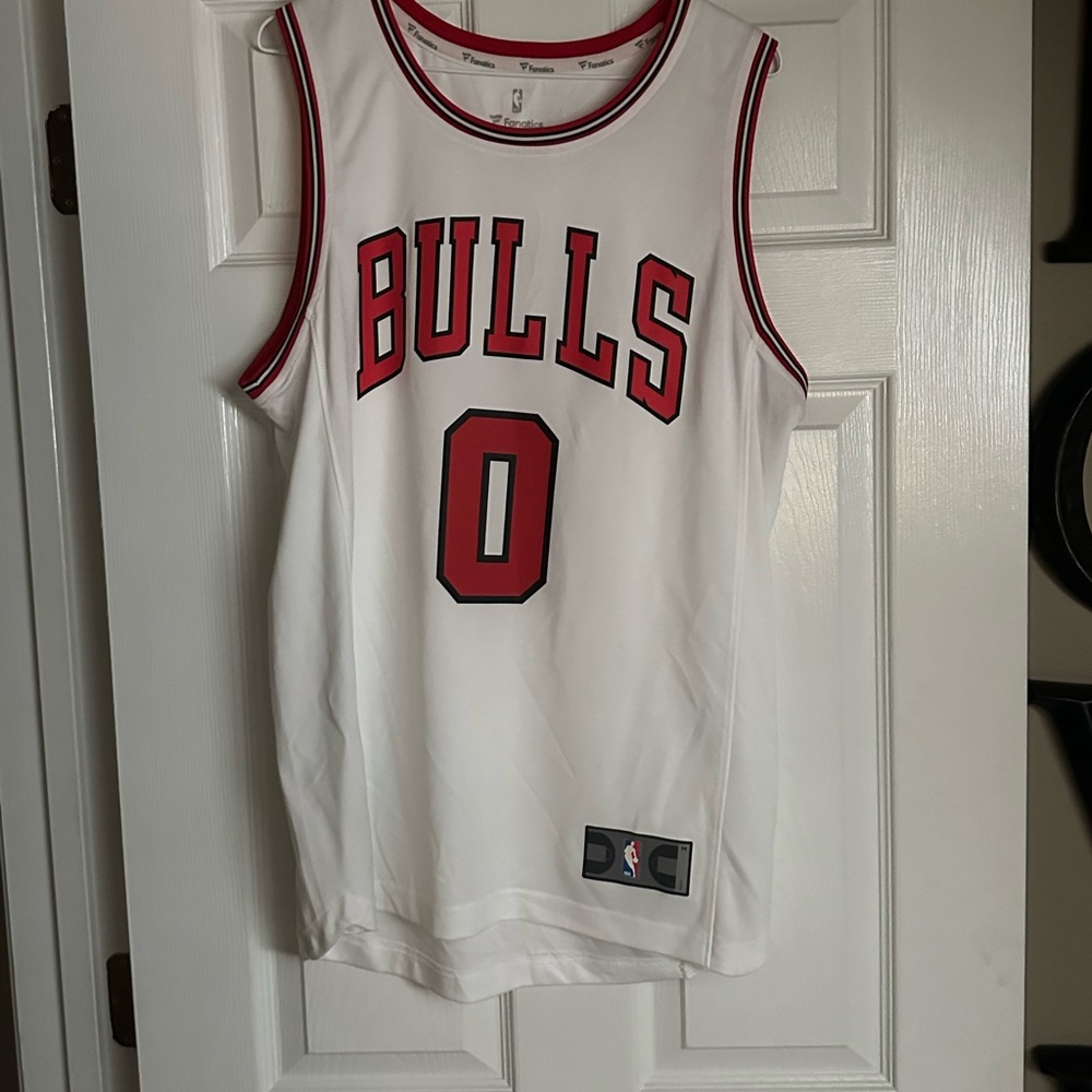 Chicago Bulls C White Jersey